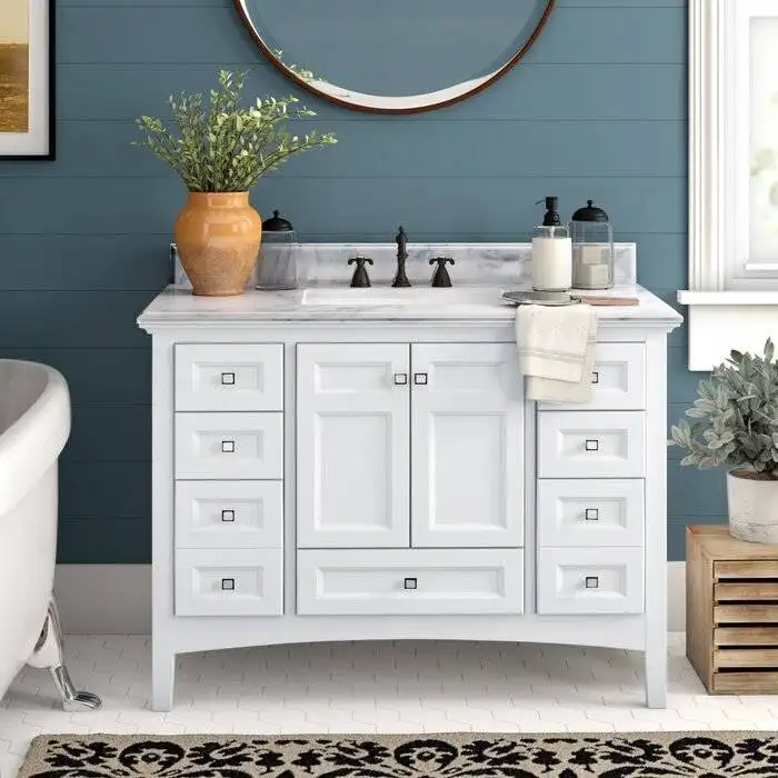Creating A Cozy Retreat: The Charm Of A Rustic Bathroom Vanity 1