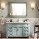 Bathroom Vanity Maple/Oak/Solid Wood/MDF/melaminated Particle Board/PVC/ Polywood Assemble Or Knock Downprice 5