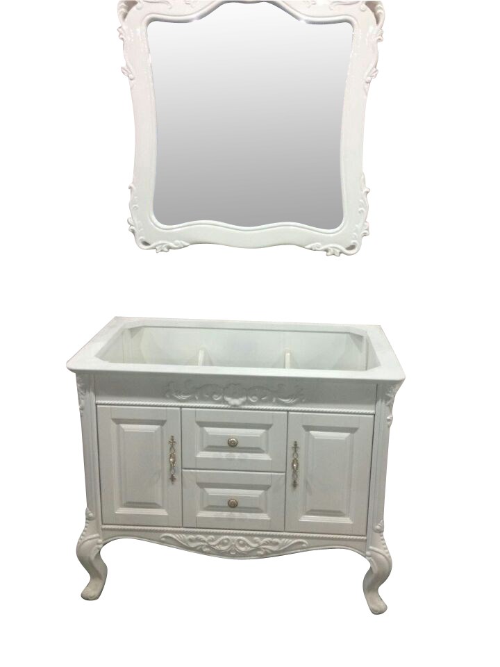 Modern Luxury Double Sink Bathroom Vanity Cabinet 3