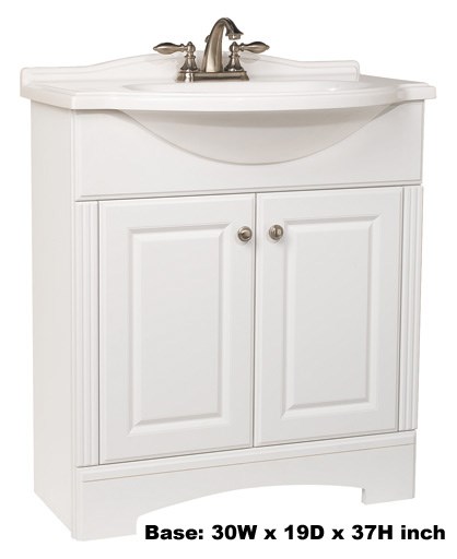 Modern Luxury Double Sink Bathroom Vanity Cabinet 2