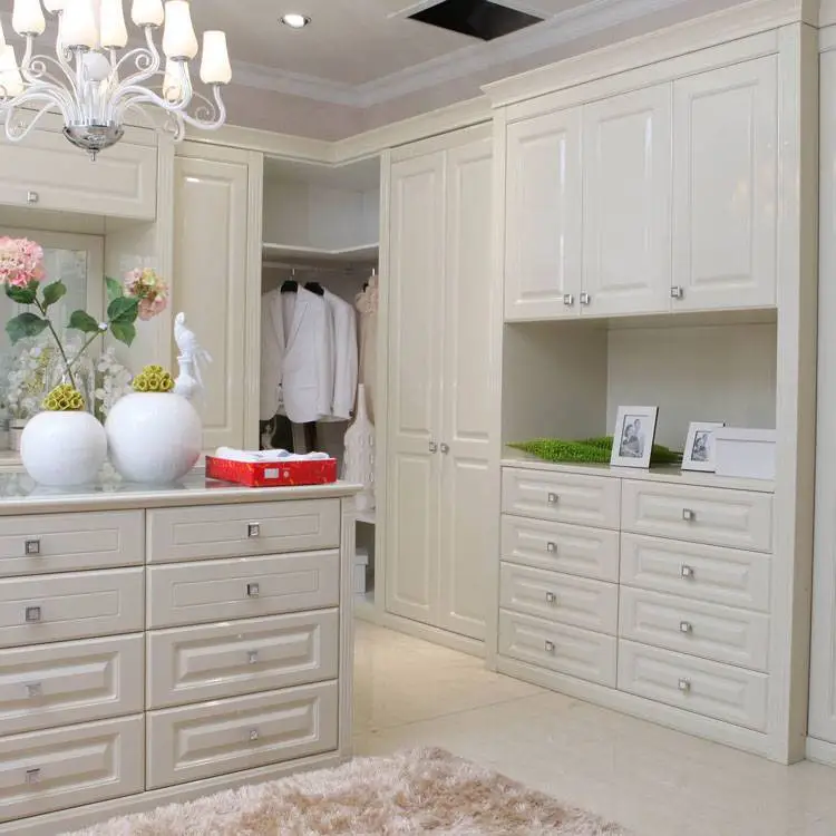 Design Wooden Fashion Closet Bedroom Furniture Wardrobe Home Furniture Modern Panel Adjustable 1