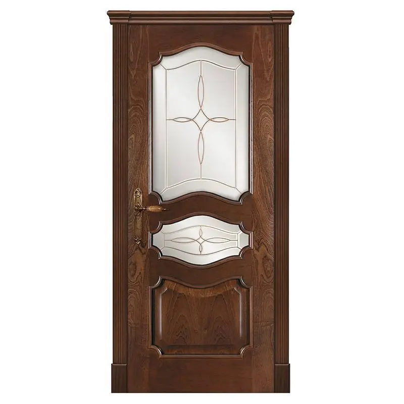 Simple Molded Flush Interior Waterproof Wood Comfort Modern Room Sliding Door For Room 1