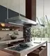 Latest black modern cabinet factory 7