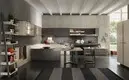 Latest black modern cabinet factory 3