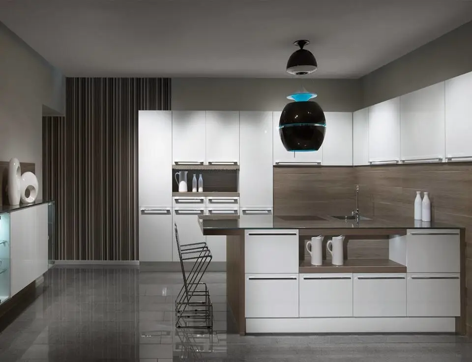 Y&r Furniture High-quality european style modern high gloss kitchen cabinets for business33 5