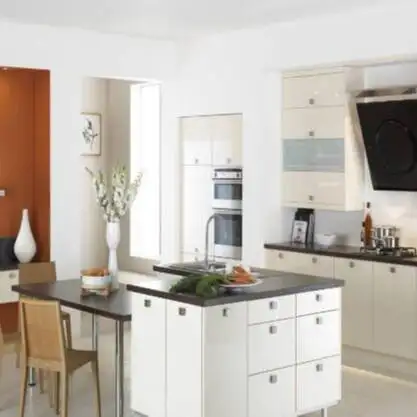 Embracing Elegance: The Timeless Beauty Of A Wood And White Modern Kitchen 1