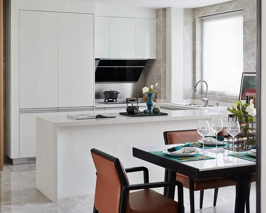 Y&r Furniture High-quality european style modern high gloss kitchen cabinets for business33 3