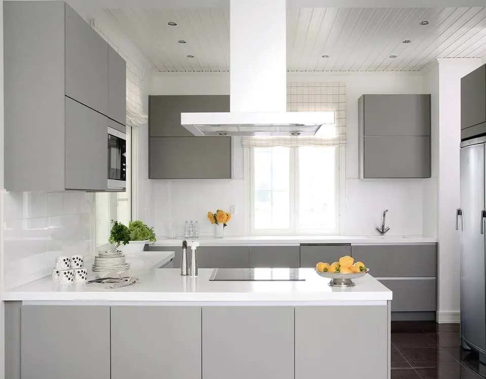 Modern Kitchen Cupboard Design Wholesale Assemble Or Knock Down 2