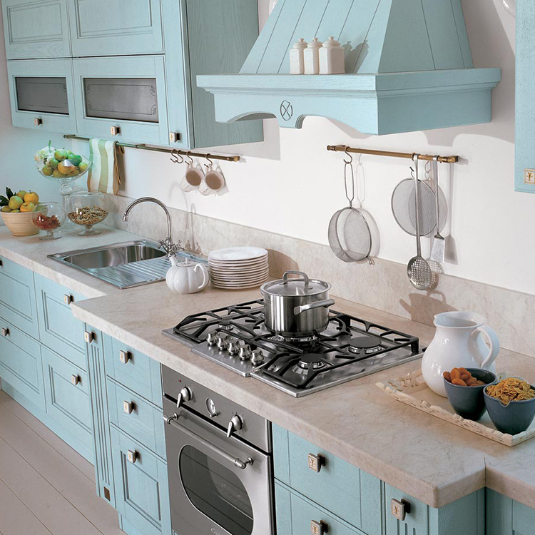 Blue kitchen cabinet doors kitchen cabinet designs kitchen cabinet designs modern and Color can be customized 4