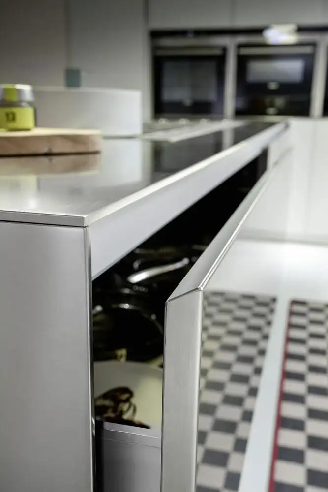 Quality Natural Wood Kitchen Cabinets Modern Price List 5
