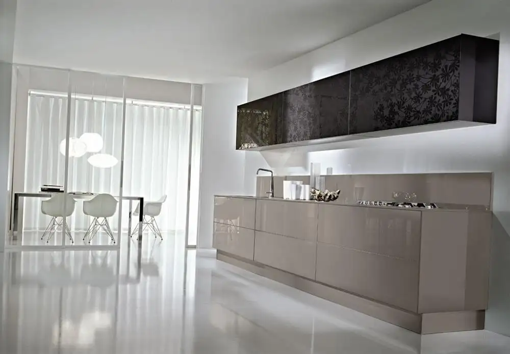 Quality Natural Wood Kitchen Cabinets Modern Price List 4