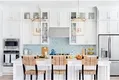 Modern Kitchen with Wood Cabinets Assemble Or Knock Down by Y&R Furniture 4
