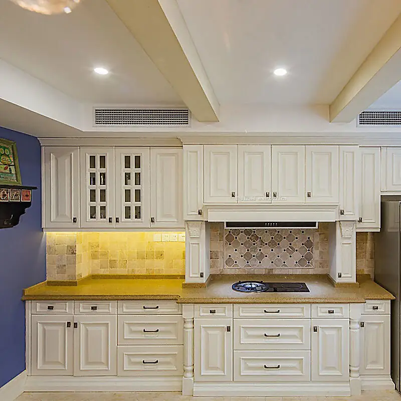 Y&R Furniture Modern Kitchen Furniture Assemble Or Knock Down Modern Kitchen Furniturefactory Price 4