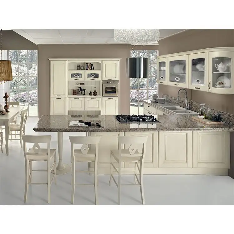 Modern Kitchen Units Designs Factory Price L/C 4