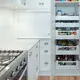 Bestmodern Dark Wood Kitchen Cabinets Maple/Oak/Solid Wood/MDF/melaminated Particle Board/PVC/ Polywood Assemble Or Knock Down. 6