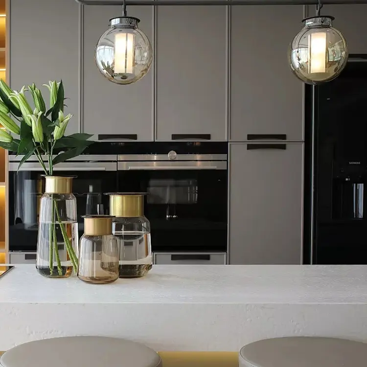 Modern Cabinet Design Price Maple/Oak/Solid Wood/MDF/melaminated Particle Board/PVC/ Polywood 6