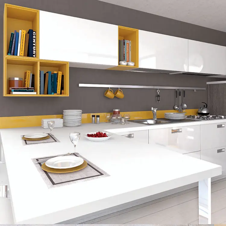 Professional Wood Modern Kitchen for Sale 2