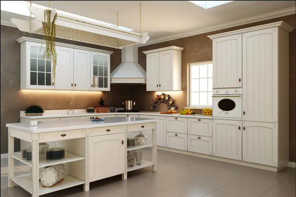 Y&R Furniture Modern Wood Cabinets for Kitchen Assemble Or Knock Down Modern Wood Cabinets for Kitchenfactory 3