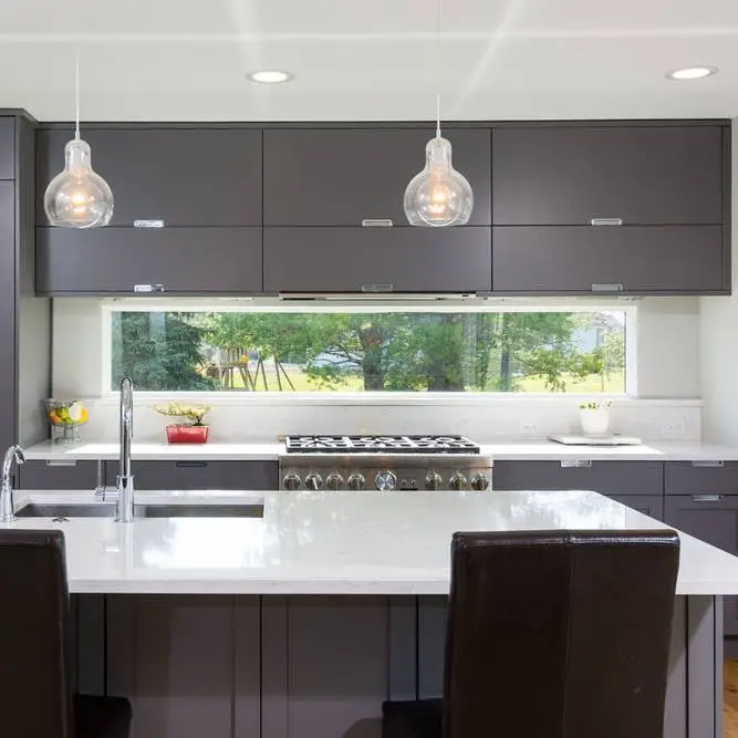 Modern High Gloss Full Kitchen Cabinet, Full Kitchen Cabinet 1