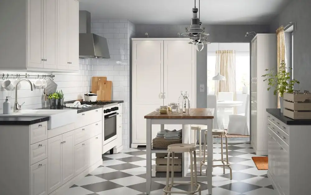 Modern Kitchen Furniture Maple/Oak/Solid Wood/MDF/melaminated Particle Board/PVC/ Polywood - - Y&R Furniture 2