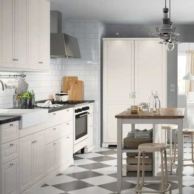 Nordic Style Simple Design Kitchen Cabinet 1