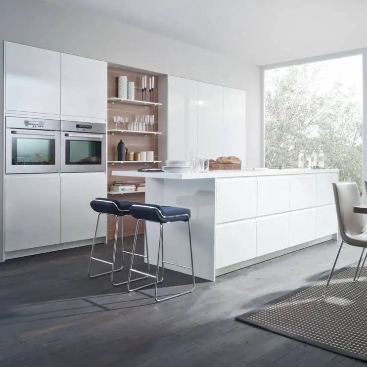 High Quality French Style wholesaler wooden construction modern kitchen cabinet 1