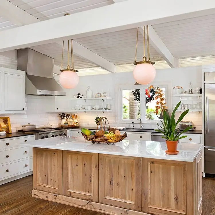 Europe Matt White Simple Kitchen Cabinet designs 1