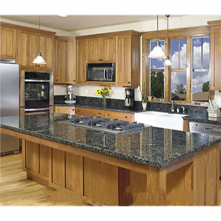 New Trend Latest Solid Wooden China Kitchen Cabinet Latest Wooden Furniture Designs 1