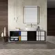 Bathroom Furniture Cabinet Maple/Oak/Solid Wood/MDF/melaminated Particle Board/PVC/ Polywood - - Y&R Furniture 2