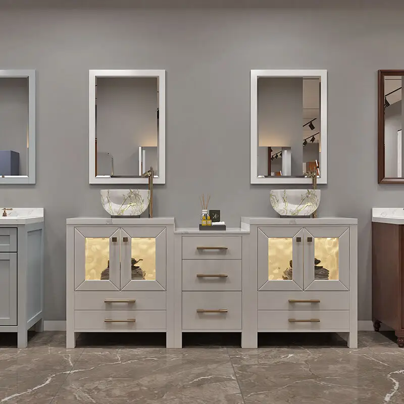 Custom Made Wall Hung Bathroom Cabinet 3