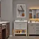 Custom Made Wall Hung Bathroom Cabinet 4