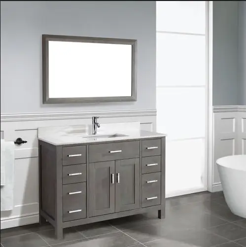 Maximize Your Bathroom Space With A Stylish Corner Cabinet 1