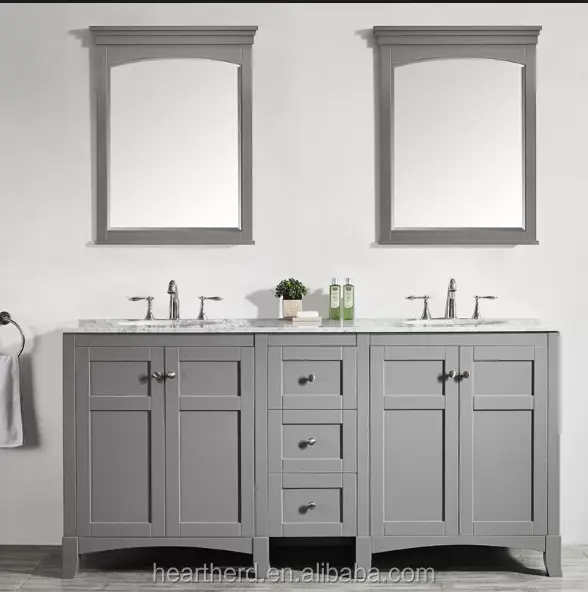 High-quality European Style Bathroom Vanity Vendor 2