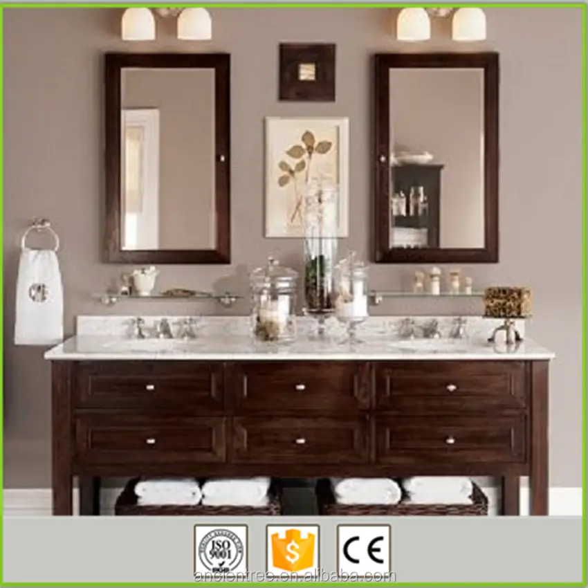 High-quality European Style Bathroom Vanity Vendor 5