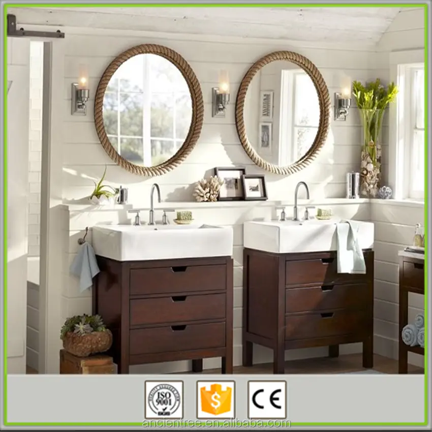 High-quality European Style Bathroom Vanity Vendor 6