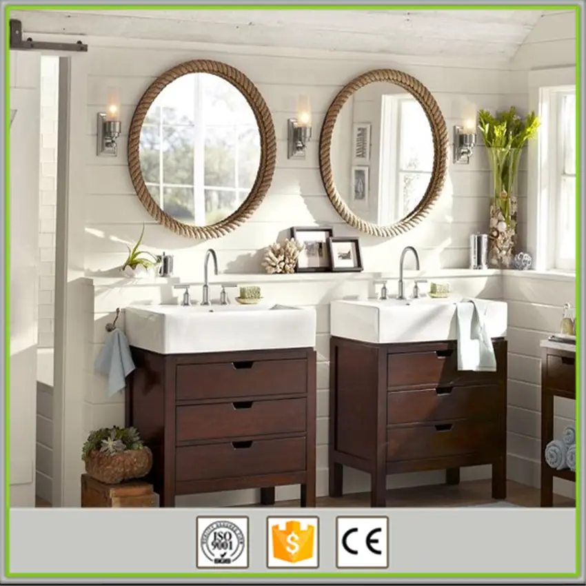 Custom hotel bathroom vanity factory 4