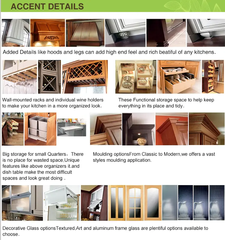 High-quality american style kitchen cabinets factory 10