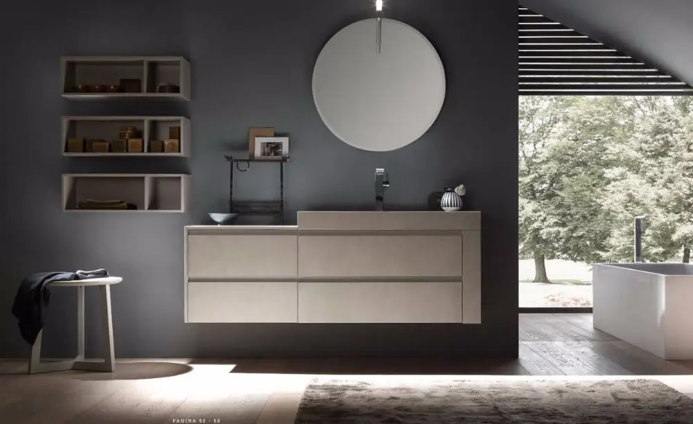 Y&r Furniture Custom bathroom pvc vanity factory 5