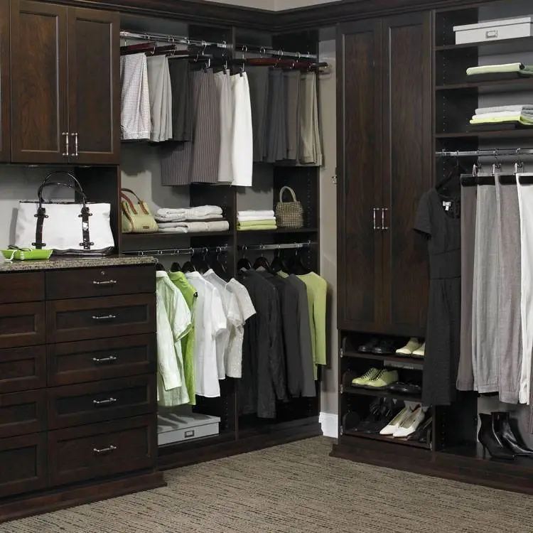 Bedroom wardrobe fitting design furniture bedroom wooden spull out rackwardrobe 1
