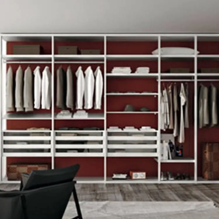 Latest new design mini wooden wardrobe door bedroom furniture clothes cabinet 1
