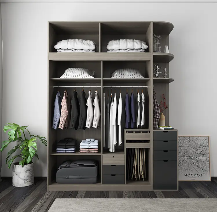 Bedroom Closet Shelves L/C by Y&R Furniture 2