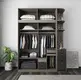 Bedroom Closet Shelves L/C by Y&R Furniture 2