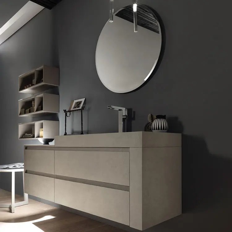 Y&r Furniture distressed bathroom vanity Suppliers 5