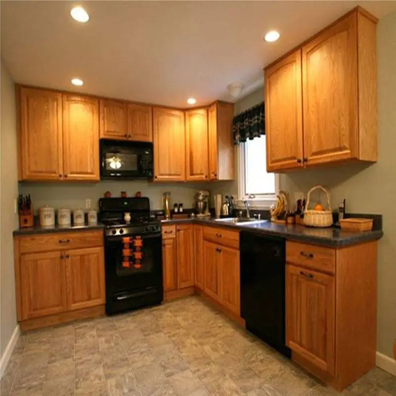 Brown Kitchen Cabinet Wooden Modern Kitchen Cabinets 1