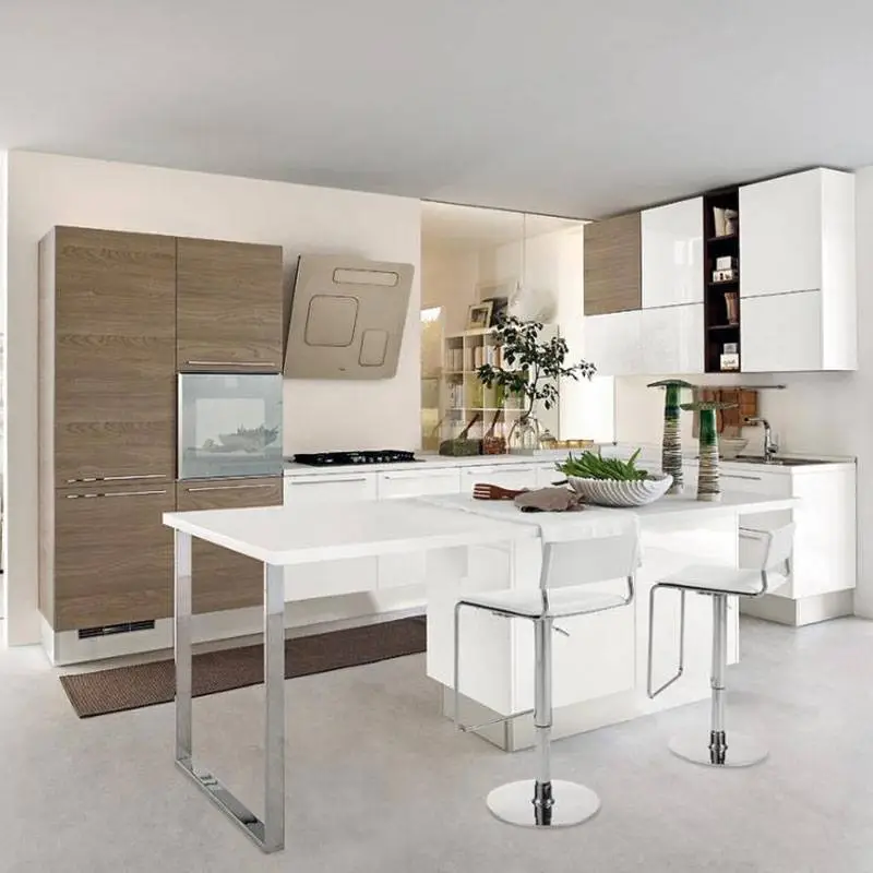 Cabinetry Kitchen Custom Design Melamine House Kitchen Cabinets 1