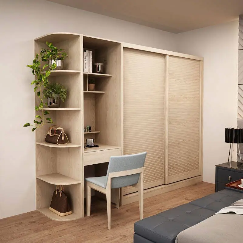 Bedroom Wooden Acrylic MDF Bespoke Wardrobe Designs Door Designs 1