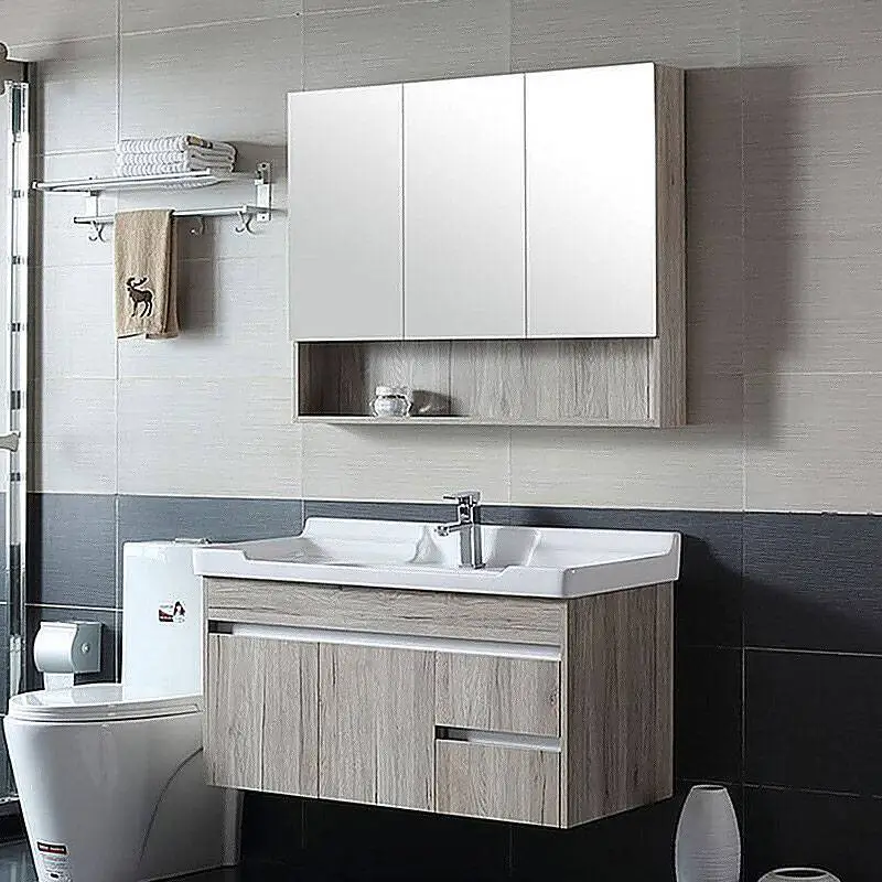 Hotel Single Sink Pvc American Bathroom Vanity 1