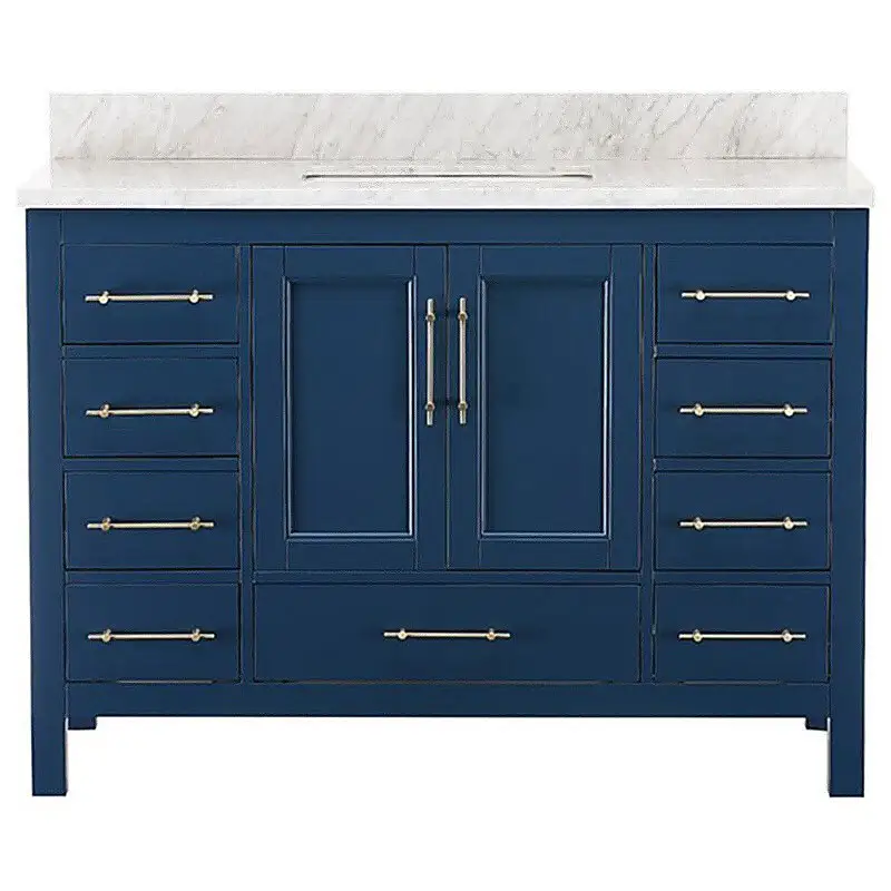 Latest bathroom vanity double sink factory 3