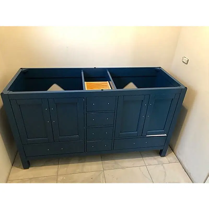 Latest bathroom vanity double sink factory 4
