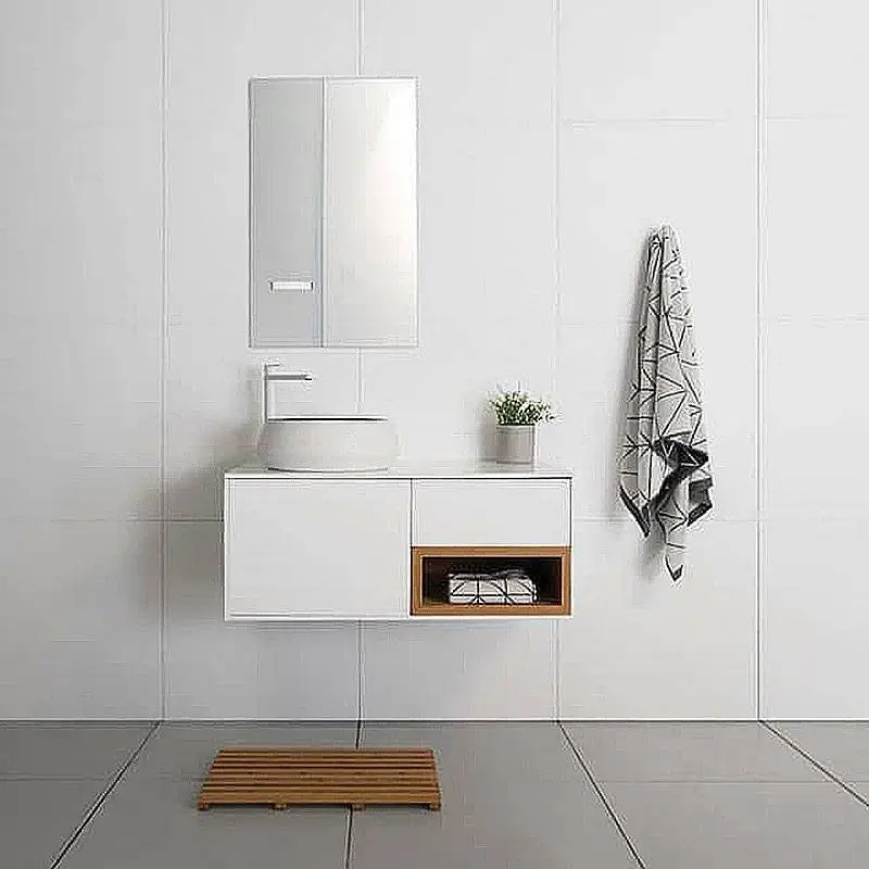 Modern Bathroom Vanity Simple Readymade bathroom vanity 1